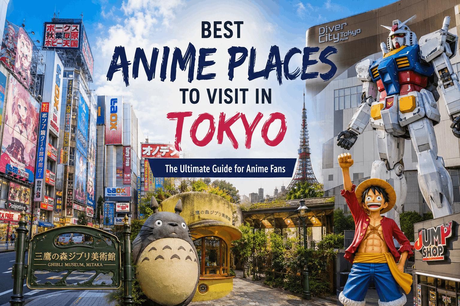 Best Anime Places to Visit in Tokyo