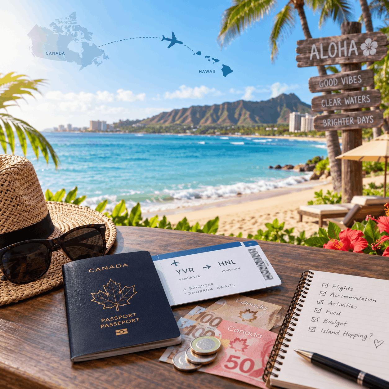 How Much Does a Hawaii Trip Cost from Canada?
