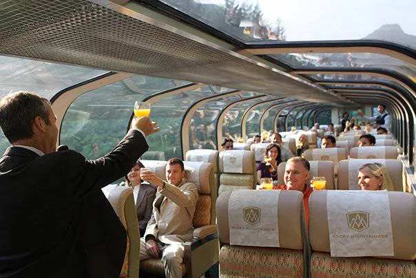 Rocky mountaineer gold service